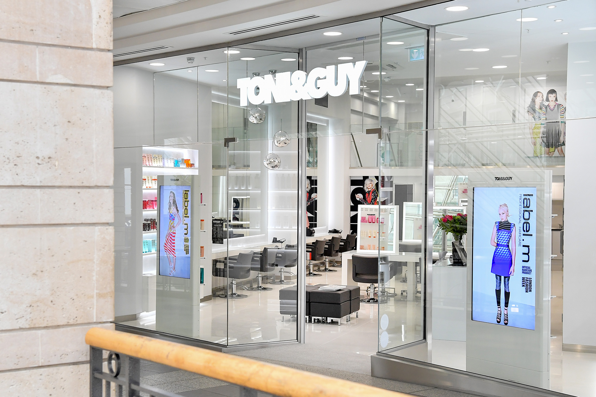 Premier Interior Systems - Toni and Guy - Bespoke Interior Fit Out